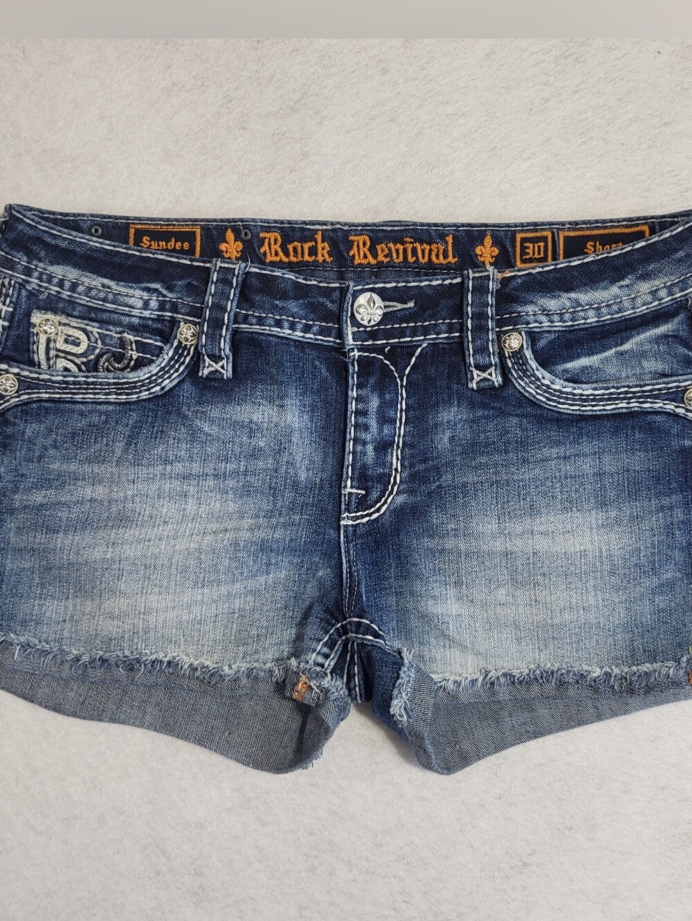 Rock Revival Denim Shorts Women's Size 30 Womens sundee